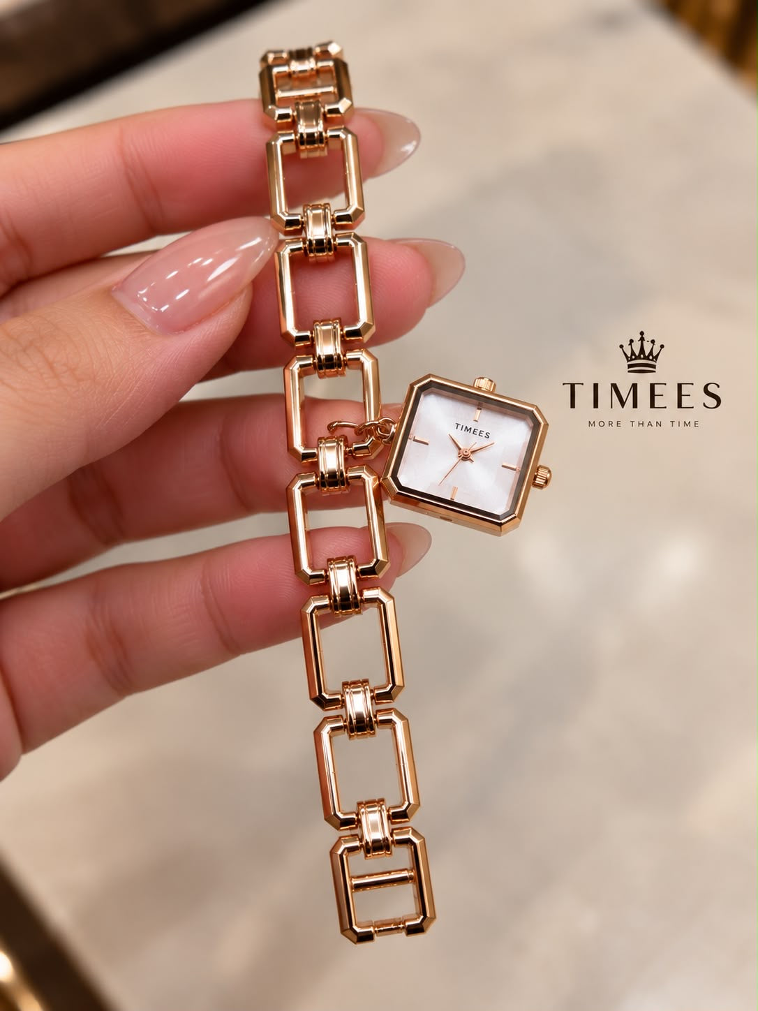 Times watch with high-quality