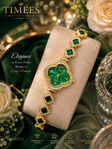 ✨ TIMEES – Luxury Ladies Stone Watch ✨