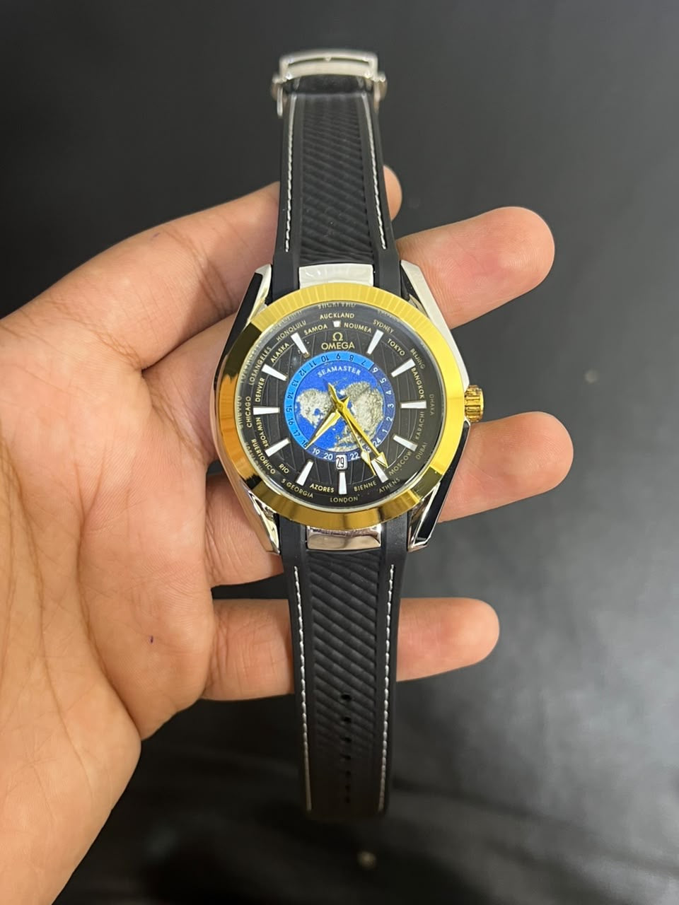 ⌚ OMEGA Worldtimer Style 🌍✨