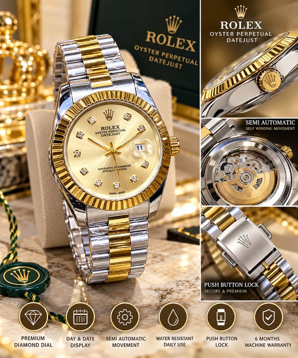 ⌚ ROLEX SEMI AUTOMATIC – PREMIUM COLLECTION 🔥