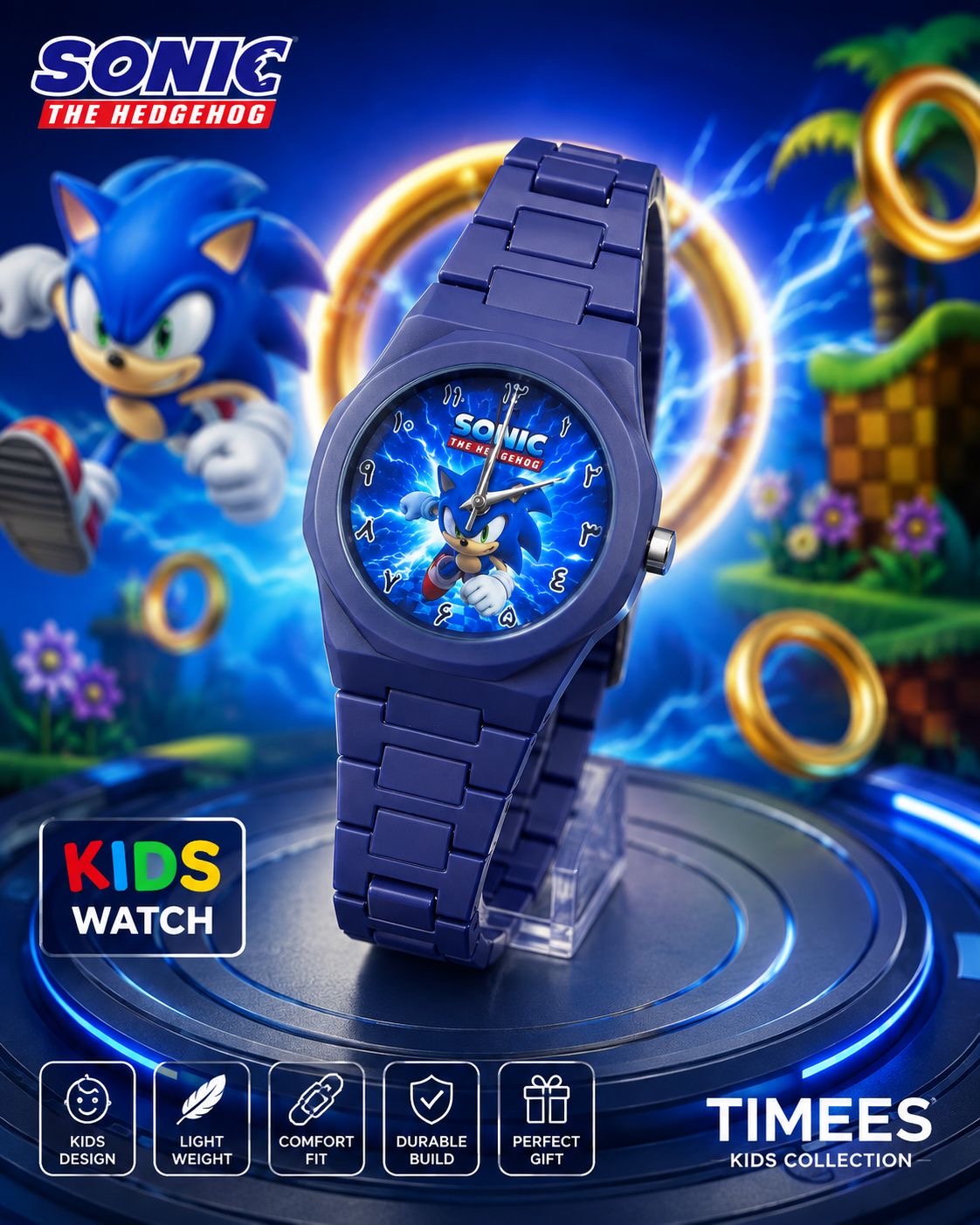 ⚡ SONIC KIDS WATCH – NEW ARRIVAL ⚡